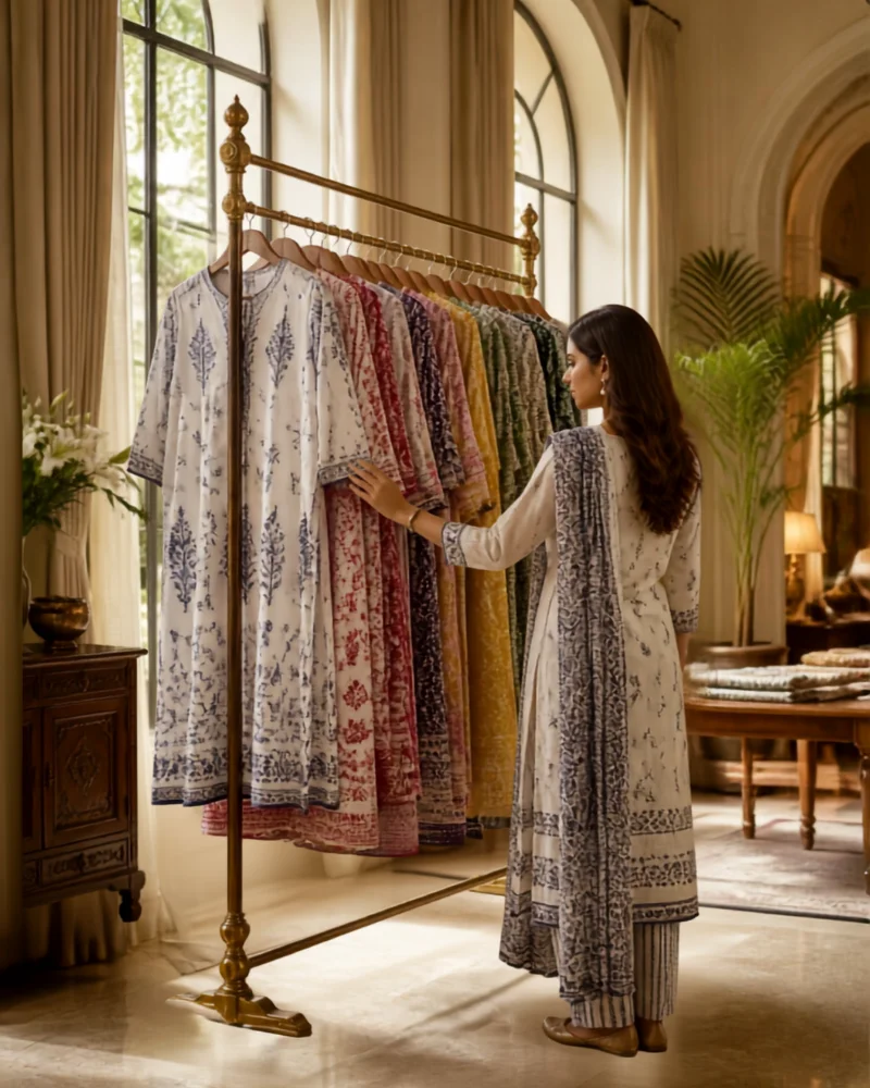 Batik Cotton Dress for Women